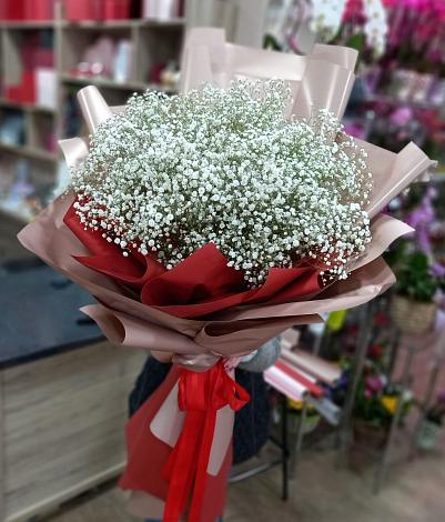 Букет цветов из: Гипсофила в Пронске