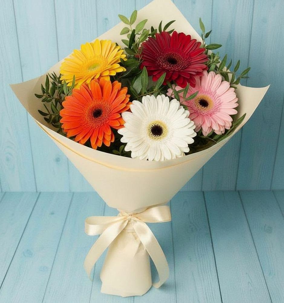 Букет цветов из: Герберы в Пронске