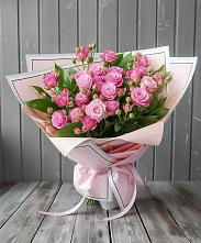Букет Розовый кустик #REPLACE_PRED# Пронске