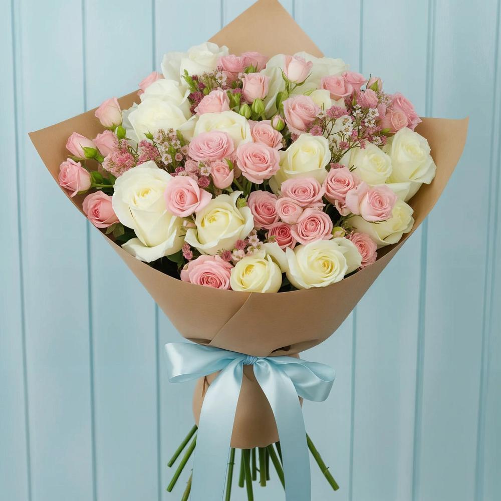 Букет цветов из: Розы в Пронске
