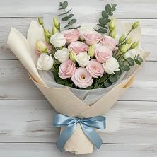 Букет цветов из:  Лизиантусы в Пронске