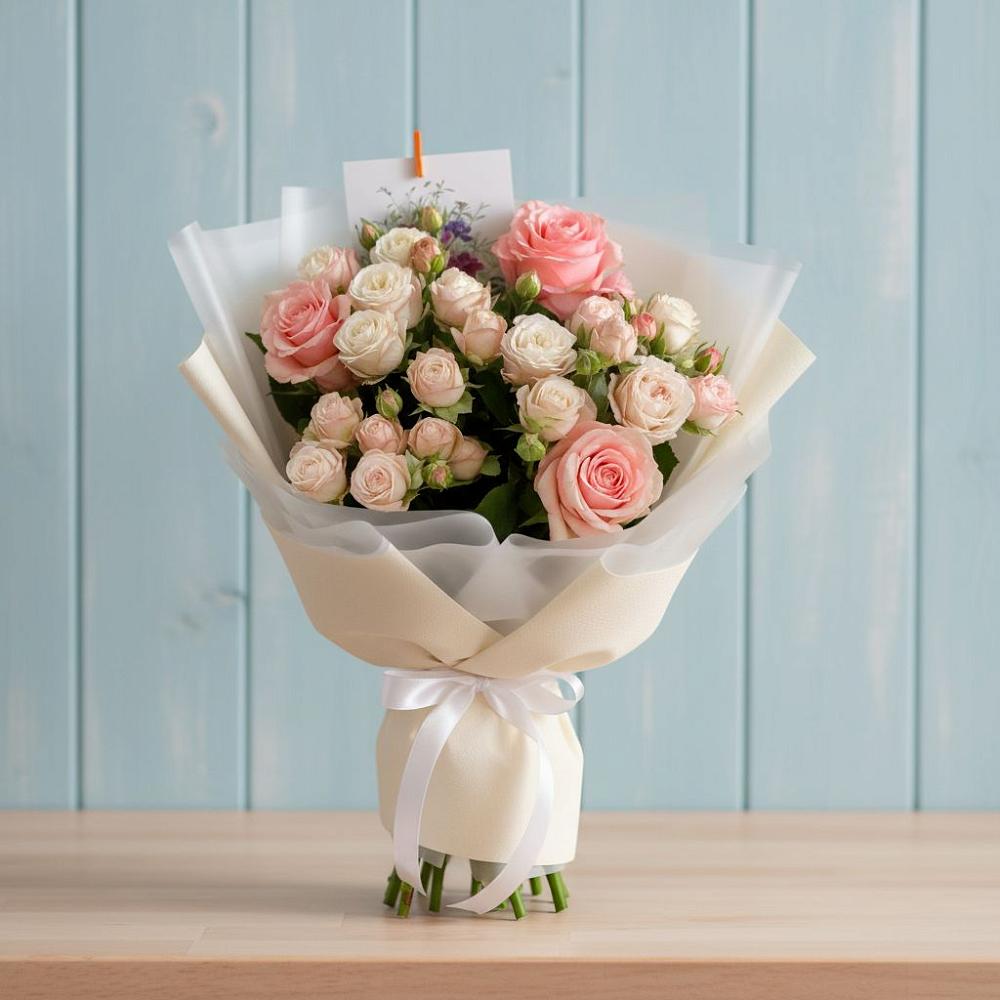 Букет цветов из: Розы в Пронске