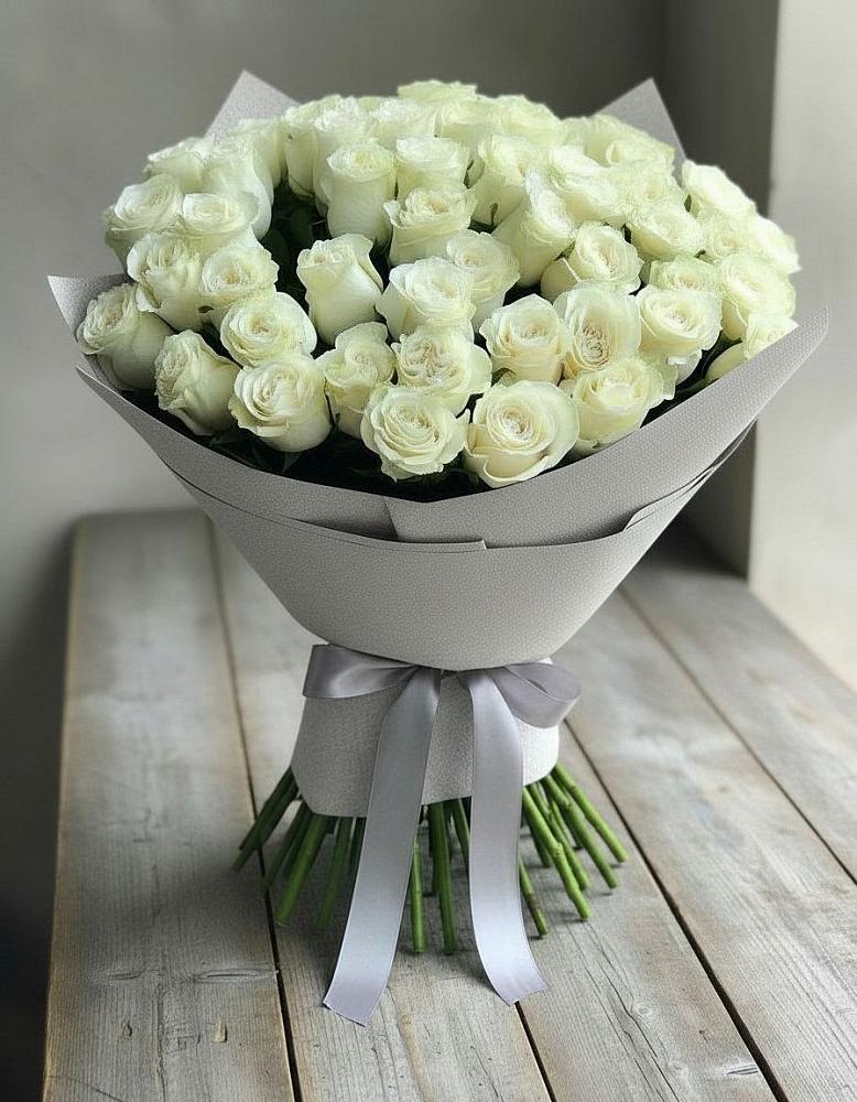 Букет 35 Белых роз в Пронске