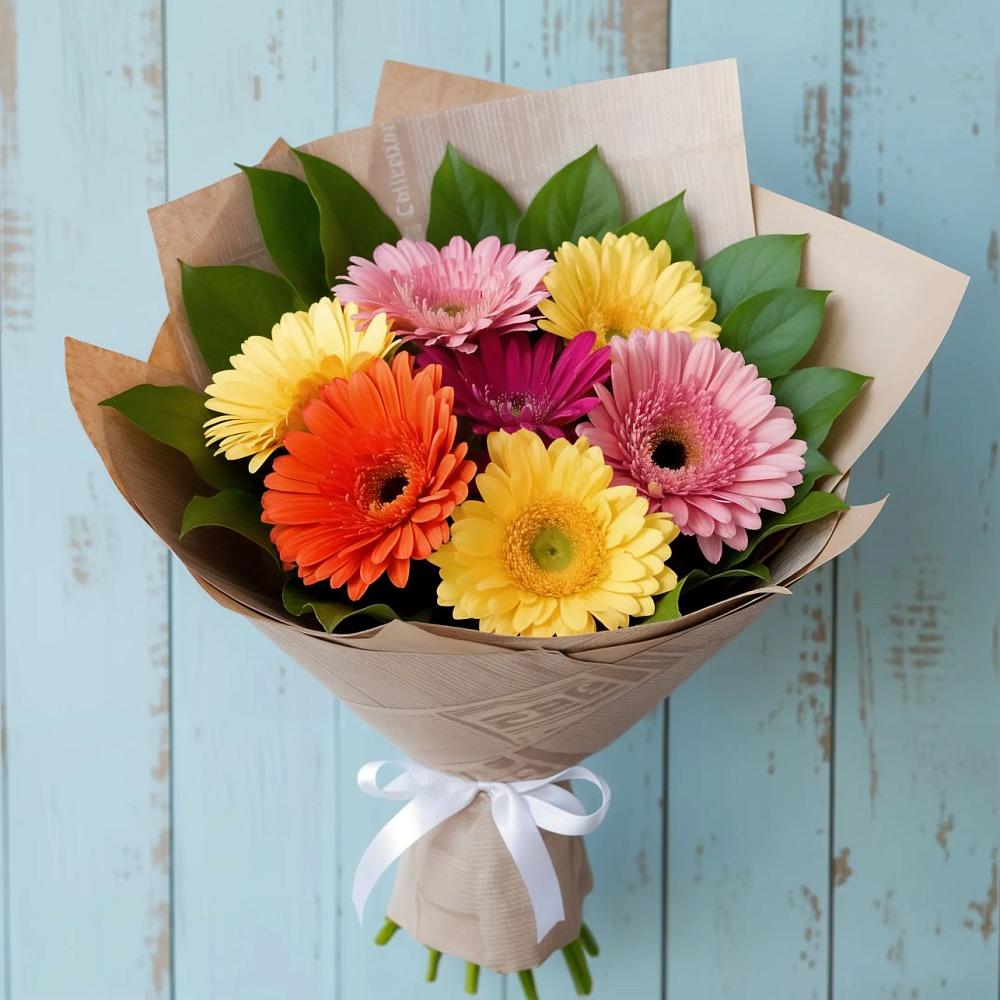 Букет цветов из: Герберы в Пронске