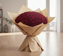 Букет 101 Красная роза в Пронске