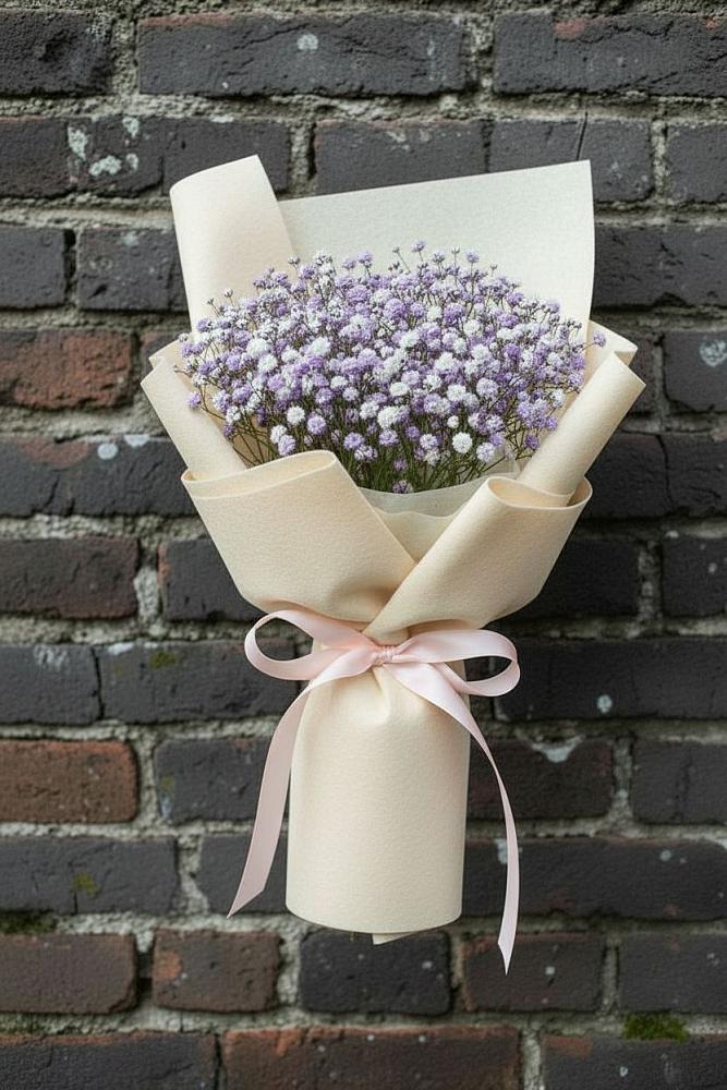 Букет цветов из: Гипсофила в Пронске