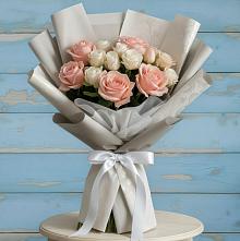 Букет цветов из:  Розы #REPLACE_PRED# Пронске