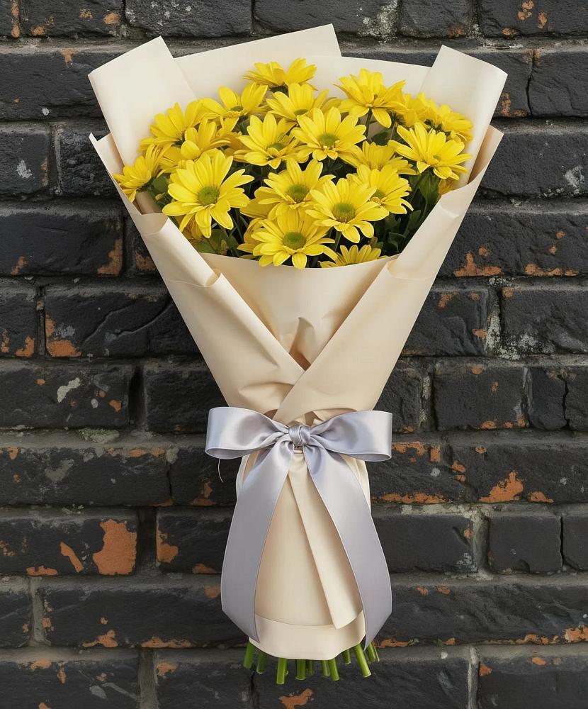 Букет цветов из: Хризантемы в Пронске