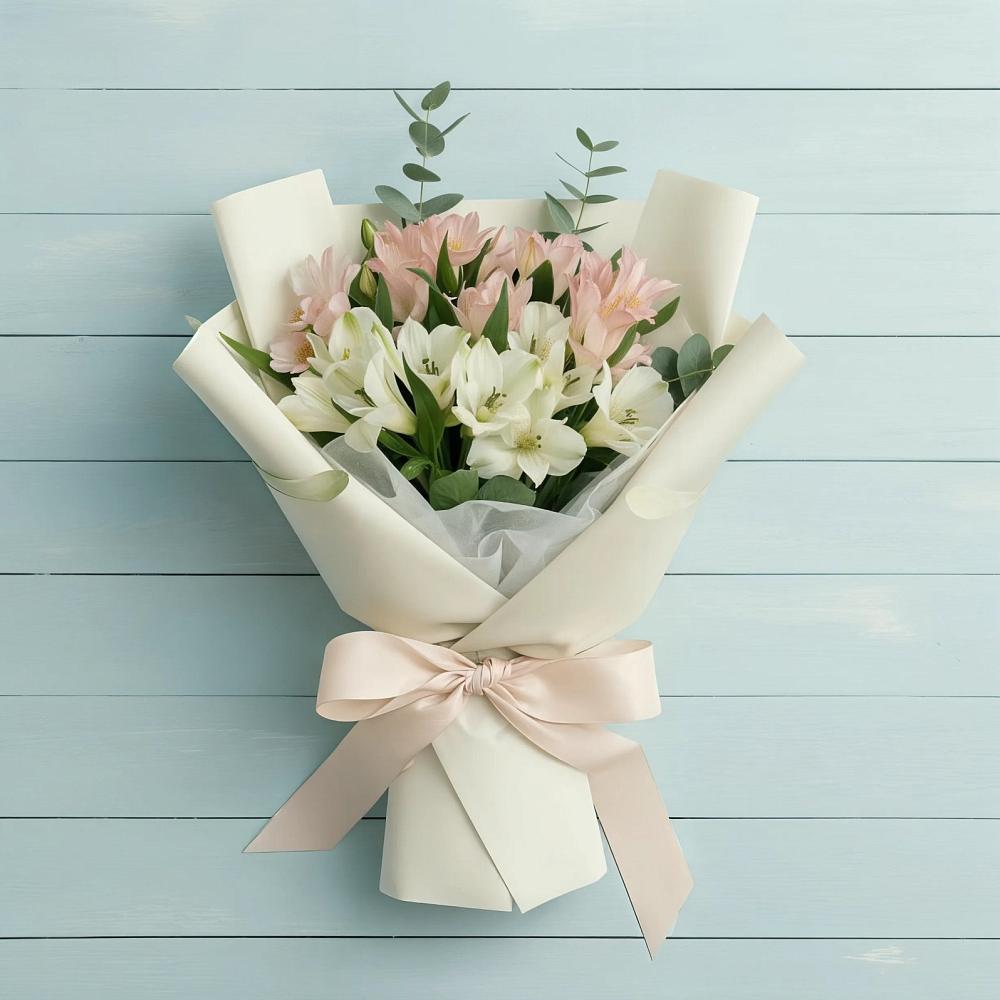 Букет цветов из: Альстромерии в Пронске