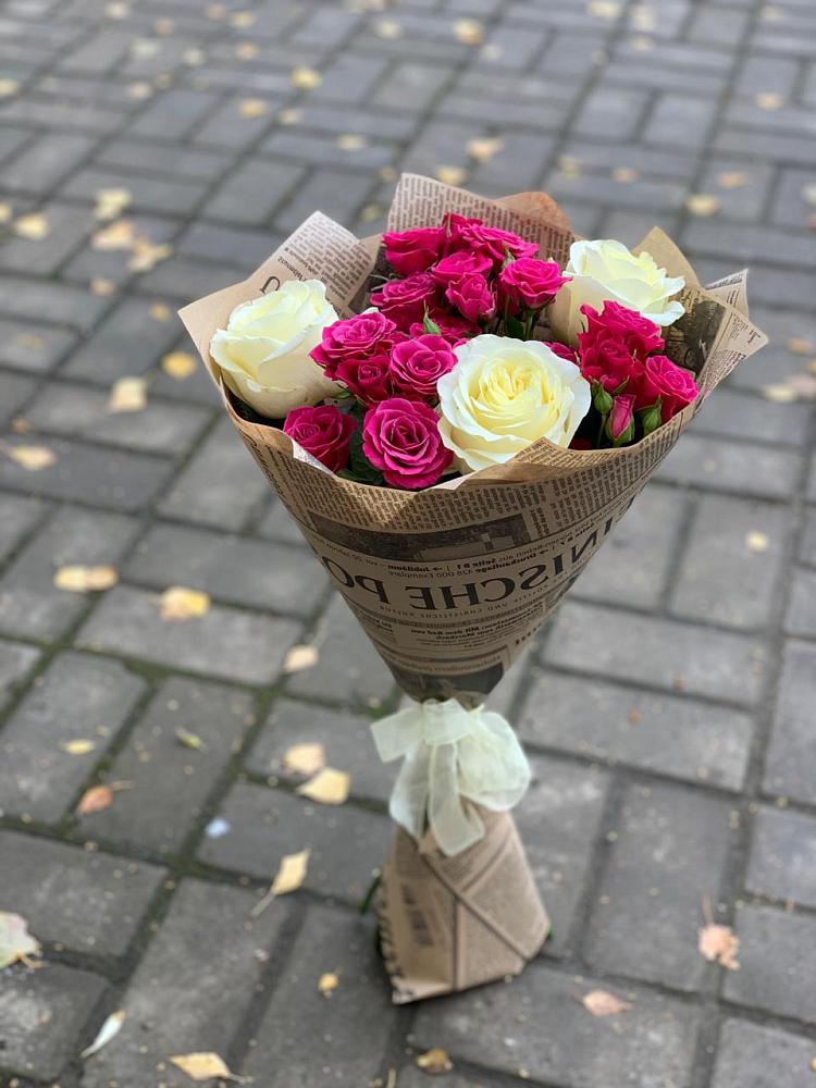 Букет цветов из: Розы в Пронске