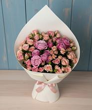 Букет цветов из:  Розы #REPLACE_PRED# Пронске