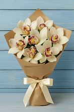 Букет цветов из:  Орхидеи и Розы в Пронске